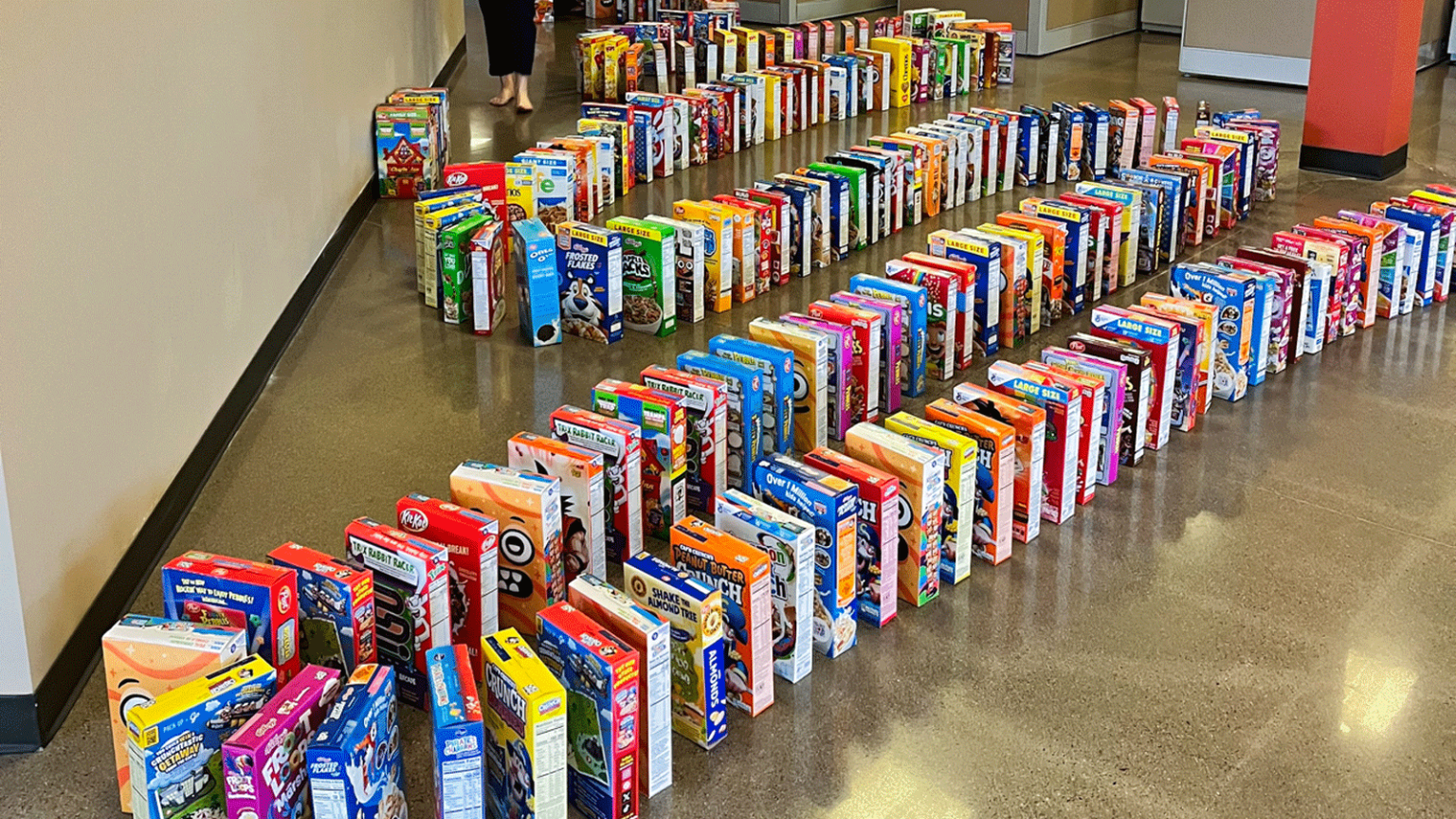 Western Wealth Communities cereal drive