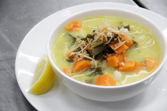 Farm to Fork: Sweet Potato and Kale Soup