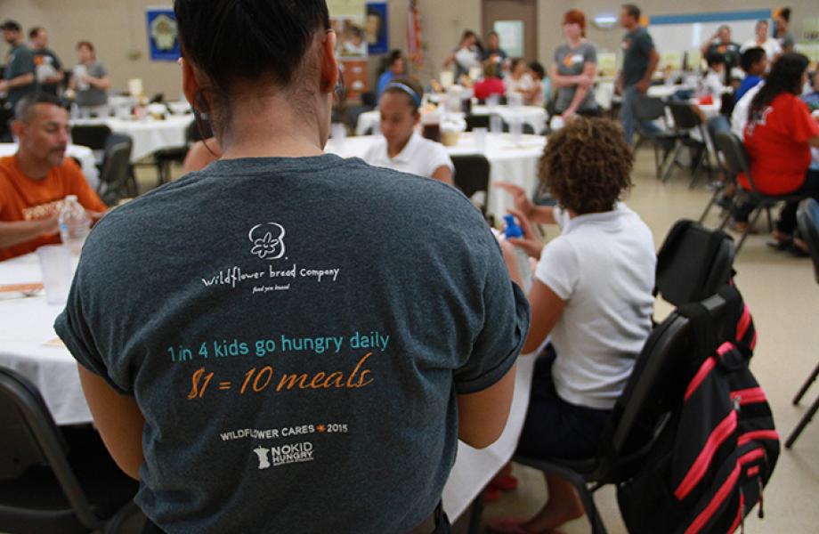 Wildflower Bread Company does Kitchen Takeover at St. Vincent de Paul.