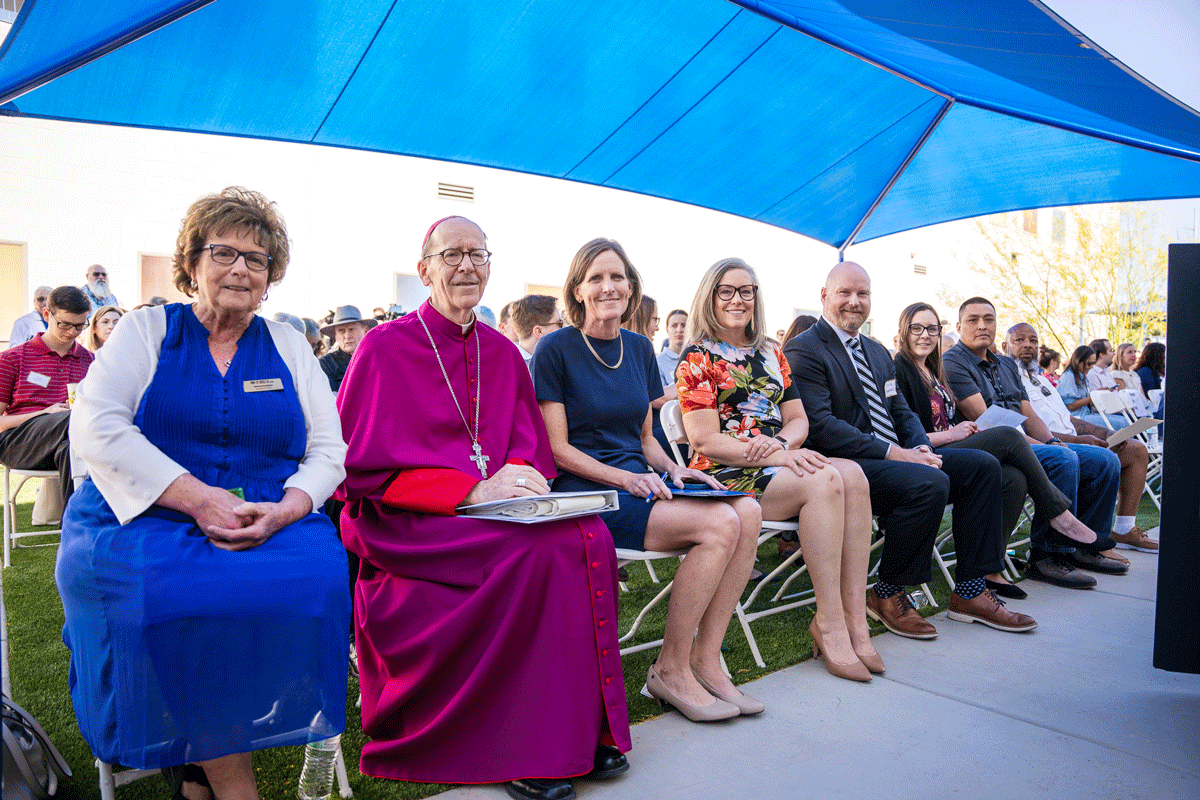 Ribbon cutting featured speakers